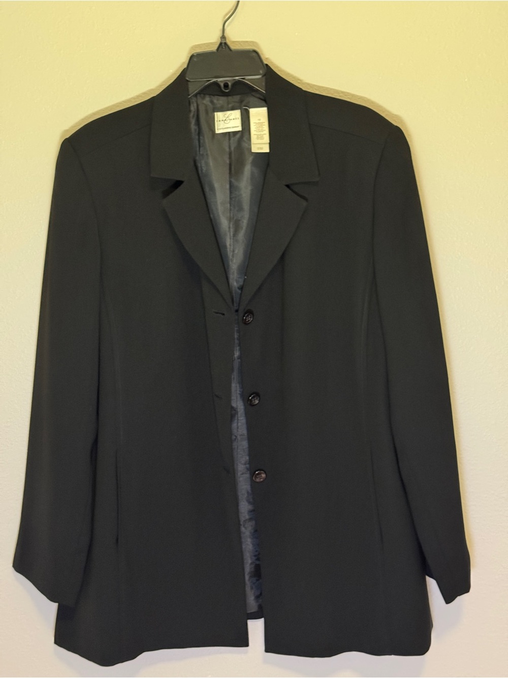 Emma James Black Women's Tailored Blazer Jacket